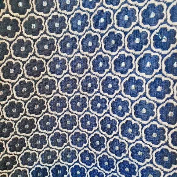 Weekend Max Mara Blue and White Patterned Blouse - Picture 3 of 5